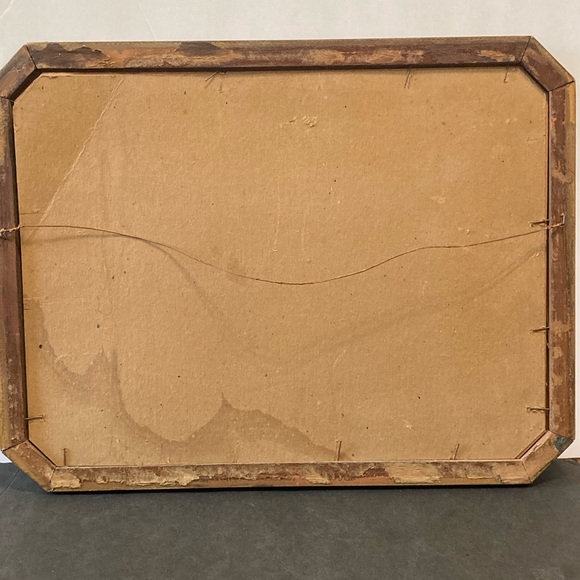 Vintage Early 1900’s Native framed Artwork - Picture 5 of 5